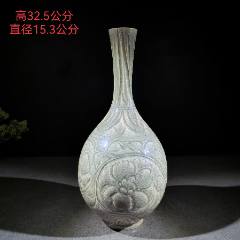 旧藏北宋钧窑葡萄紫釉四方冲天耳炉尺寸：高10.5cm宽13.5cm_花釉/窑变瓷