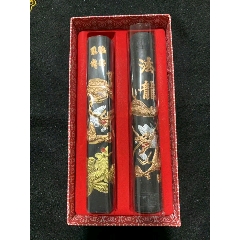 西洋古董欧美文具蘸水笔专用黄铜墨水池文房用品字台装饰摆件包邮_墨床
