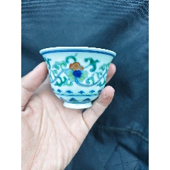 HB0014清中晚渔樵耕读青花大碗_青花瓷_广东松古堂【7788旧书网】