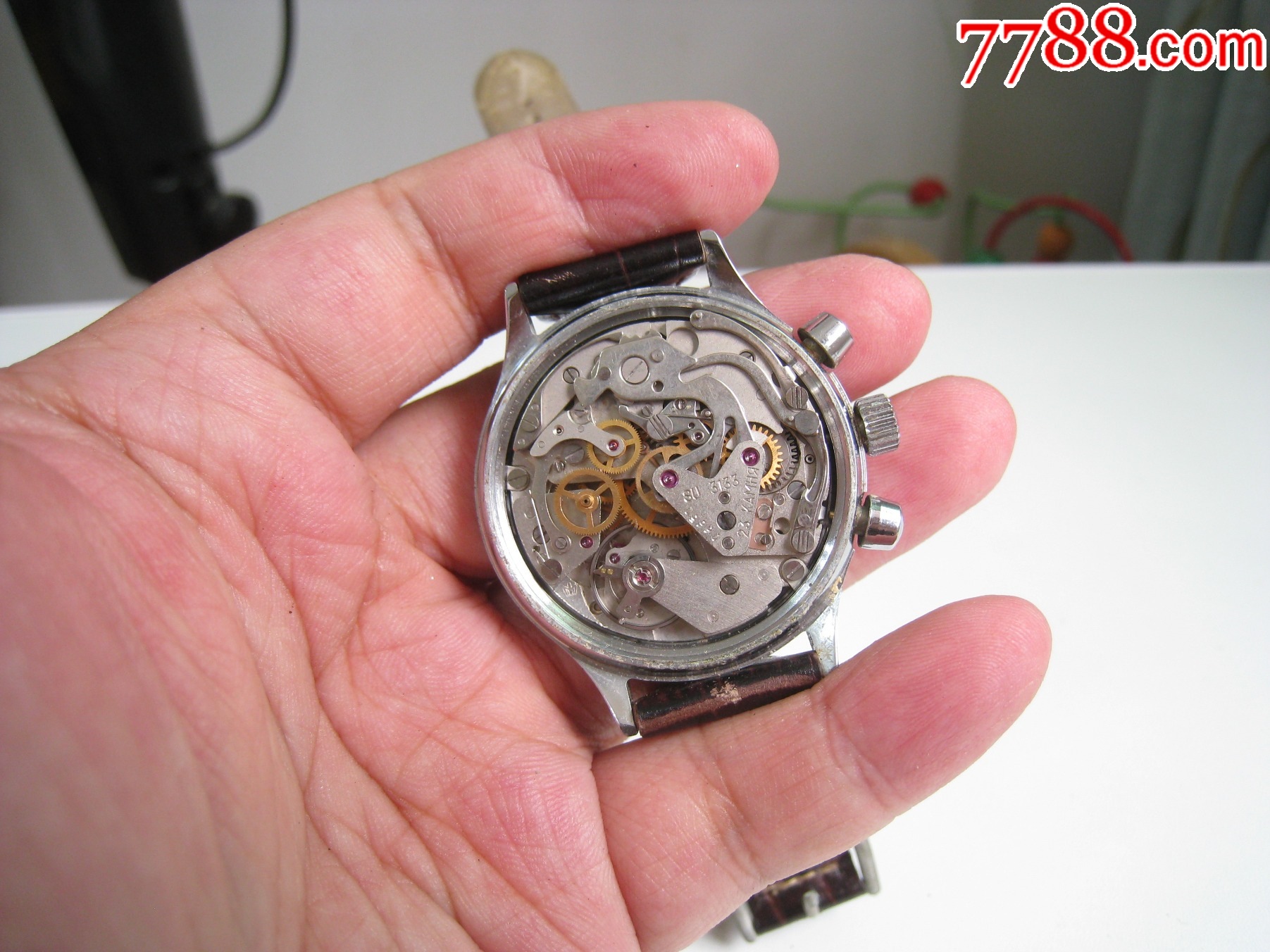 飛行員3133復(fù)雜計(jì)時(shí)碼表前蘇聯(lián)表【手動(dòng)機(jī)械】男好品機(jī)芯漂亮_價(jià)格979元_第13張_