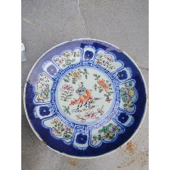 老厂货粉彩手绘寿桃将军罐一对_旧瓷器_锦鑫古玩店【7788旧书网】
