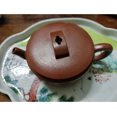 6号江建祥紫砂壶一套20x11cm_紫砂壶_古玩珍藏店【7788旧书网】
