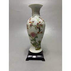 清雍正粉彩花卉盘_旧瓷器_青花瓷迷【7788文玩】