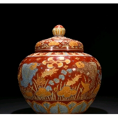 晚清黄鼎丰造粉彩硬彩牡丹蝴蝶盘一对_旧瓷器_雅志轩【7788旧书网】