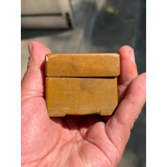 老料寿山石田黄石龙纹鼻烟壶_寿山石_永一利【7788旧书网】