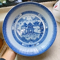 笔洗_青花瓷_通化博古轩古董店【7788红宝书】