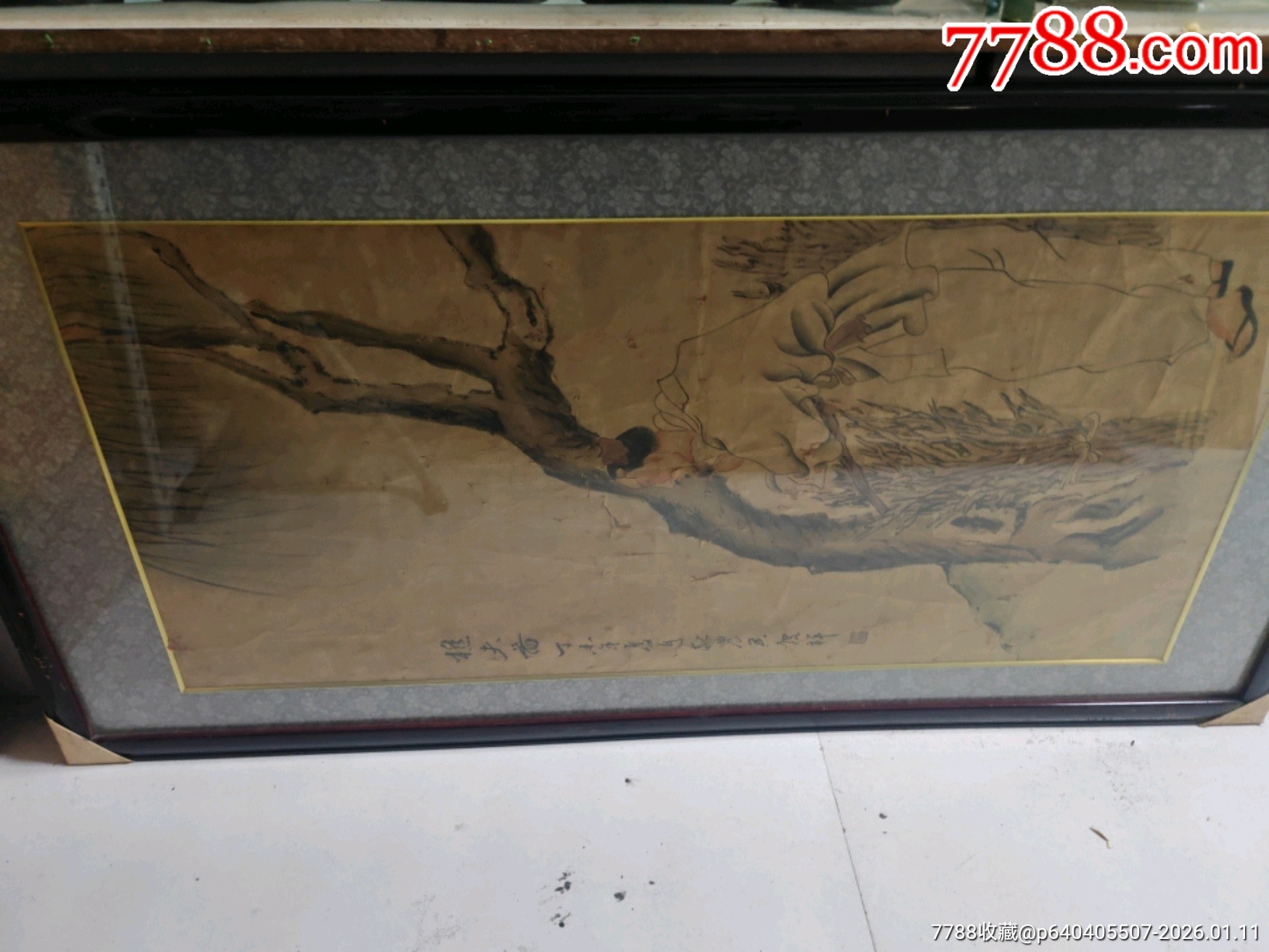 樵夫画-价格:800元-se110265256-山水国画原作-零售-7788收藏__收藏热线