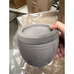 老蛐蛐罐许和尚制_虫罐/虫盆_东收西藏阁【7788收藏】