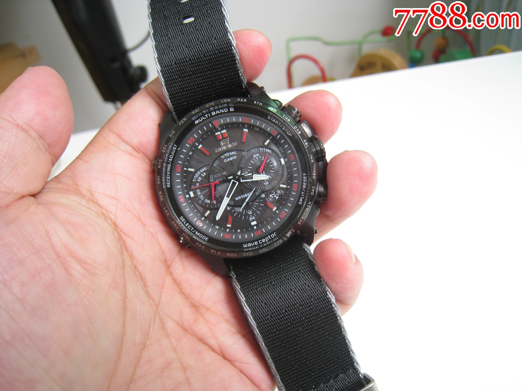 卡西歐EQW-M710高端光動(dòng)能電波日本表【電波】男美品_價(jià)格210元_第9張_