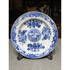 青花山水人物罐_青花瓷_乡下寻宝人壹店【7788旧书网】