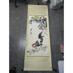 赵佶绢本立轴（听琴图）_花鸟国画原作_古韵文房馆【7788红宝书】