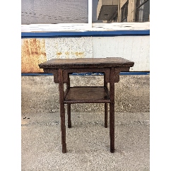 中国 稀少清代黄花梨 古董家具 古董老黄花梨家具传世清代海南黄花梨独板平头案大条案明清家具_木桌/几