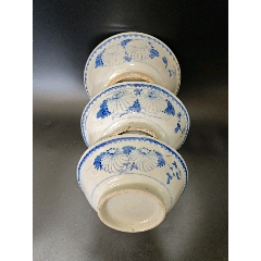 清代青花缠枝莲马蹄尊_青花瓷_侯马老古董【7788红宝书】