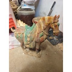 金元时期酱釉旋纹三足炉完整尺寸见图-其他文房用具-7788红宝书