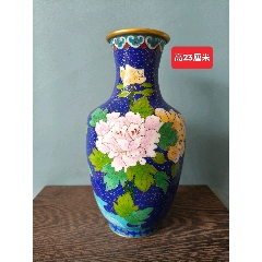 日本传统工艺｜七宝烧｜铜胎烧珐琅｜托盘茶盘｜个人闲置｜瑕疵品_其他