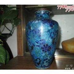 清代铜胎珐琅彩茶壶景泰提梁壶_其他景泰蓝/珐琅_雷雷的店【7788旧书网】