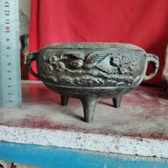 乾隆年制老铜香炉_铜炉_鑫淼祥古玩店【7788红宝书】