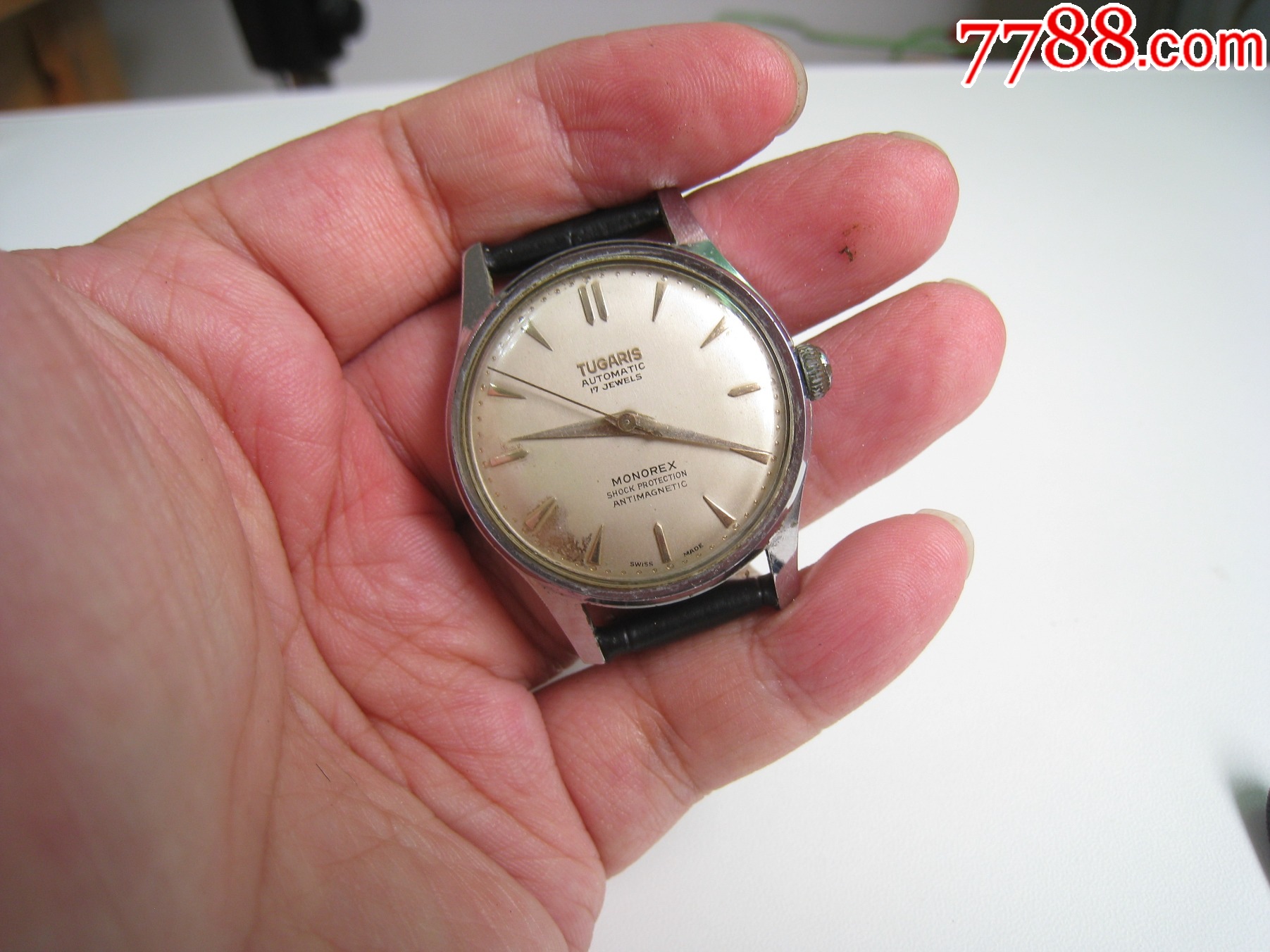 得其利是690瑞士表【自動機械】男老古董_價格210元_第2張_