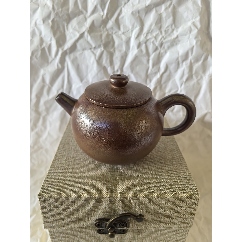 荆溪邵柏原制紫砂镂空堆梅花纹四方茶壶_紫砂壶_不远山房收藏【7788陶瓷】