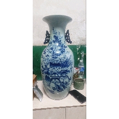 青花粥罐_青花瓷_民俗古玩杂项一手店【7788旧书网】