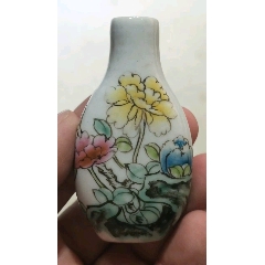 同治年制粉彩百财碗_旧瓷器_大通古玩店【7788红宝书】