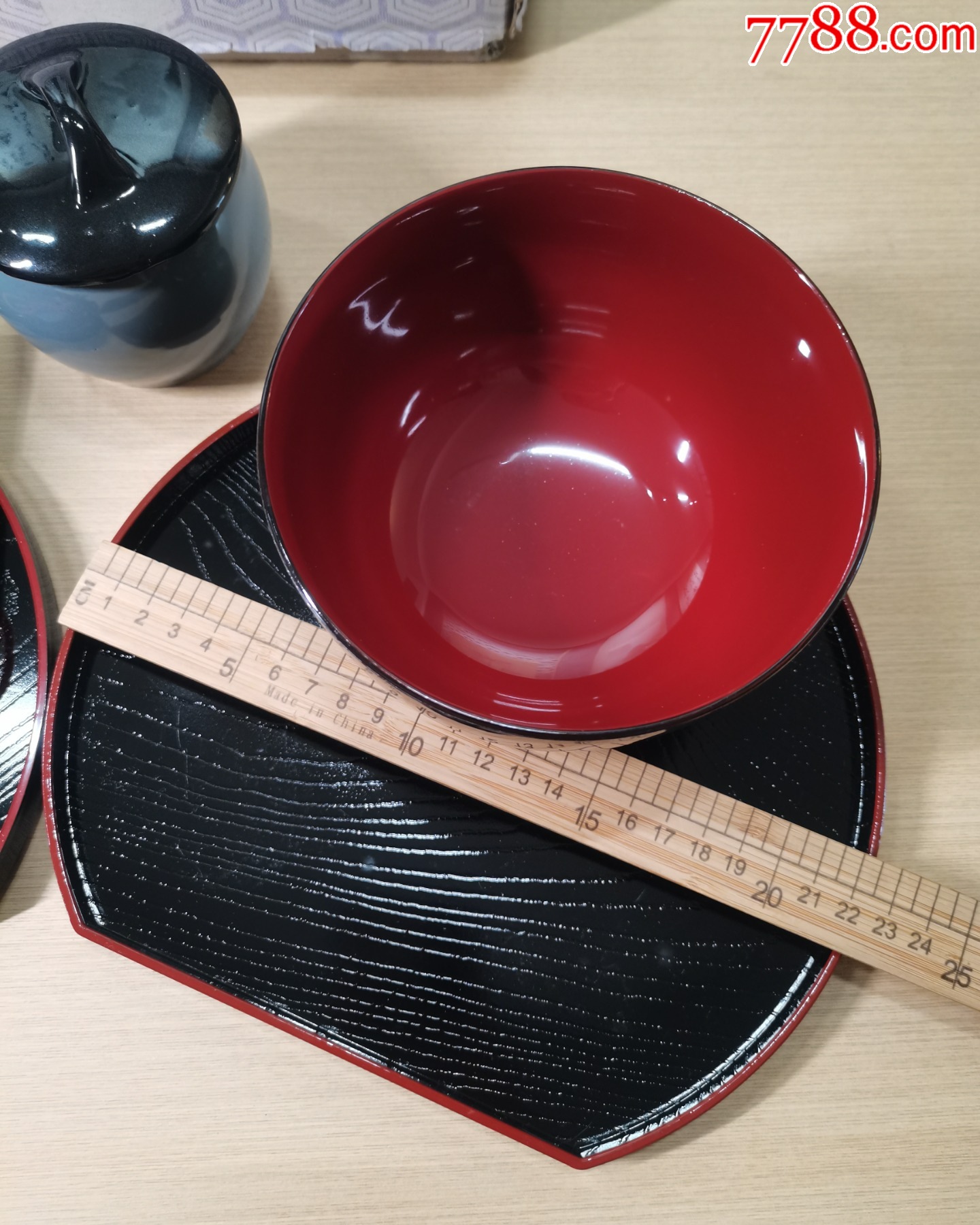 回流輪島涂樹脂漆器食具套裝（9件套，全新全品）_價格98元_第11張_7788商城__七七八八商品交易平臺(7788.com)