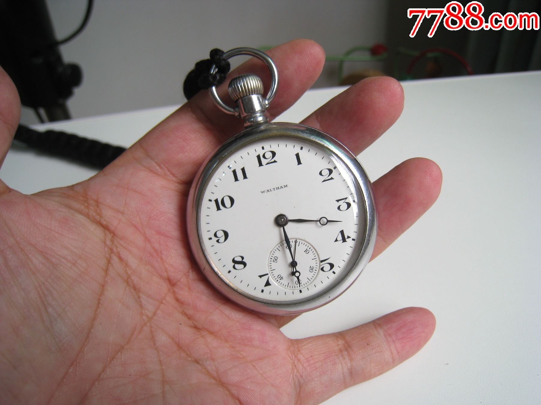 華生瓷面瑞士懷表【手動機(jī)械】男好品超大號_價(jià)格310元_第1張_
