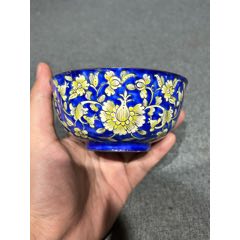 日本七宝烧｜安藤七宝店谨制｜铜胎珐琅｜花卉挂屏｜日式茶室装饰_其他