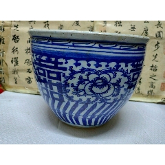 清代康熙青花人物1四系罐低价卖-青花瓷-7788红宝书