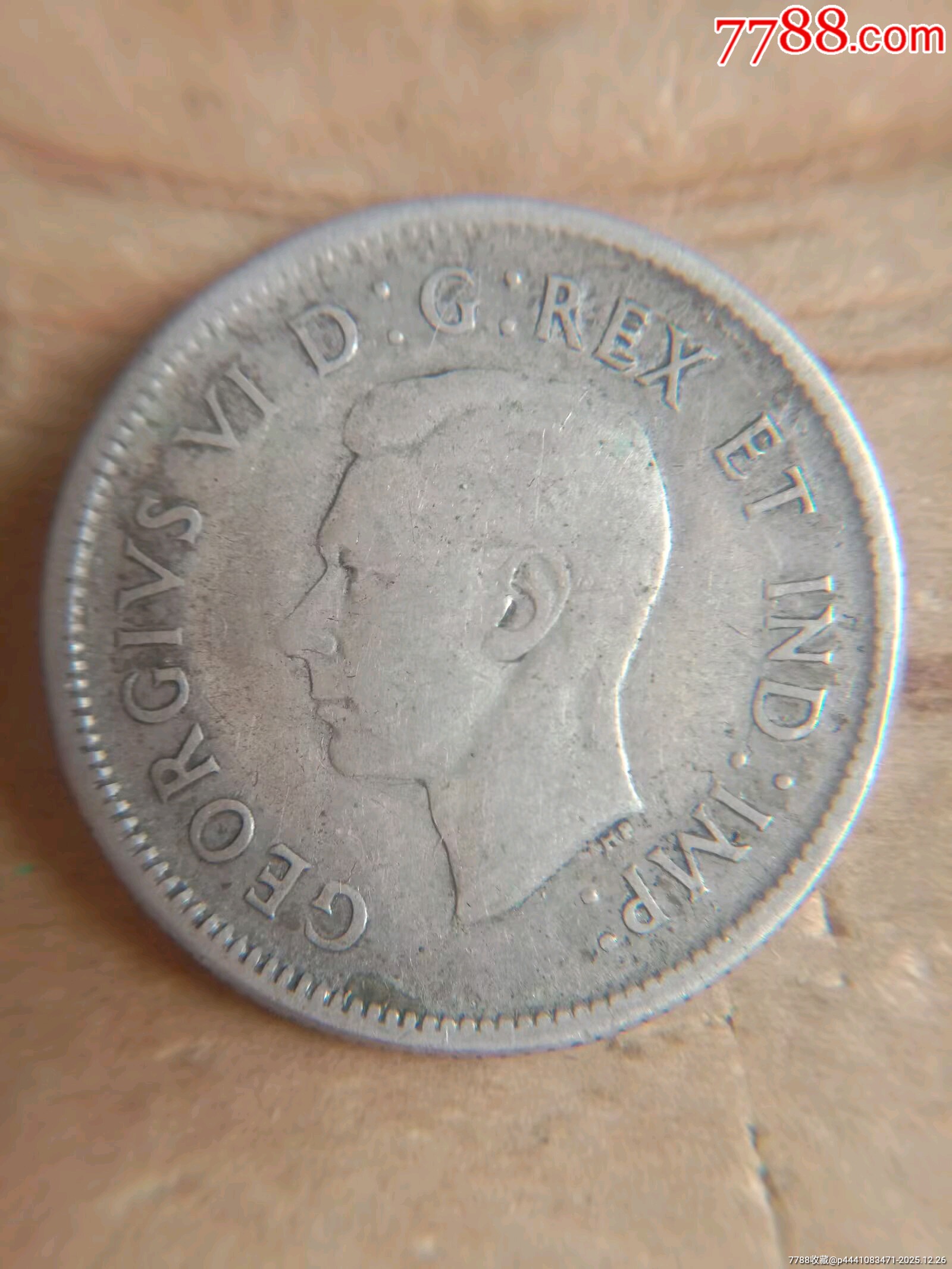 加拿大25分银币_加拿大钱币_图片交流_收藏价值_7788食品卡