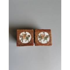同治年制粉彩百财碗_旧瓷器_大通古玩店【7788红宝书】