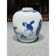 清代青花棒槌瓶_青花瓷_历史回收站【7788旧书网】