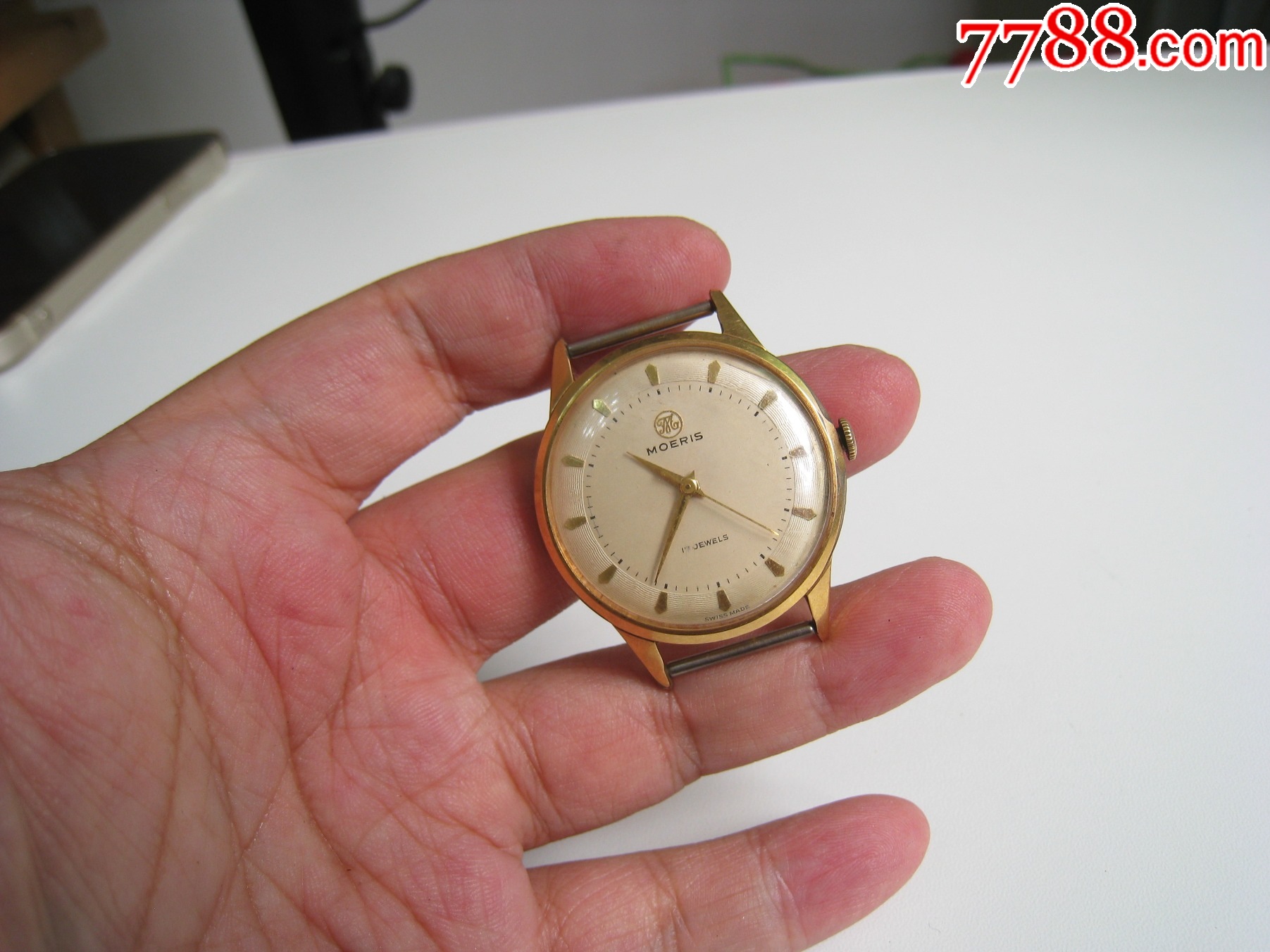 莫里斯17鉆全包金瑞士表【手動(dòng)機(jī)械】男_價(jià)格360元_第2張_