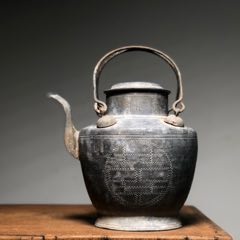 3359清末民国锡弥勒佛摆件_锡壶/锡器_清云斋【7788旧书网】