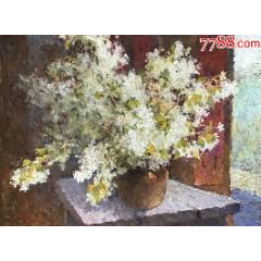 80年代大连风景小油画5张！_油画原画_大连小滕【7788旧书网】