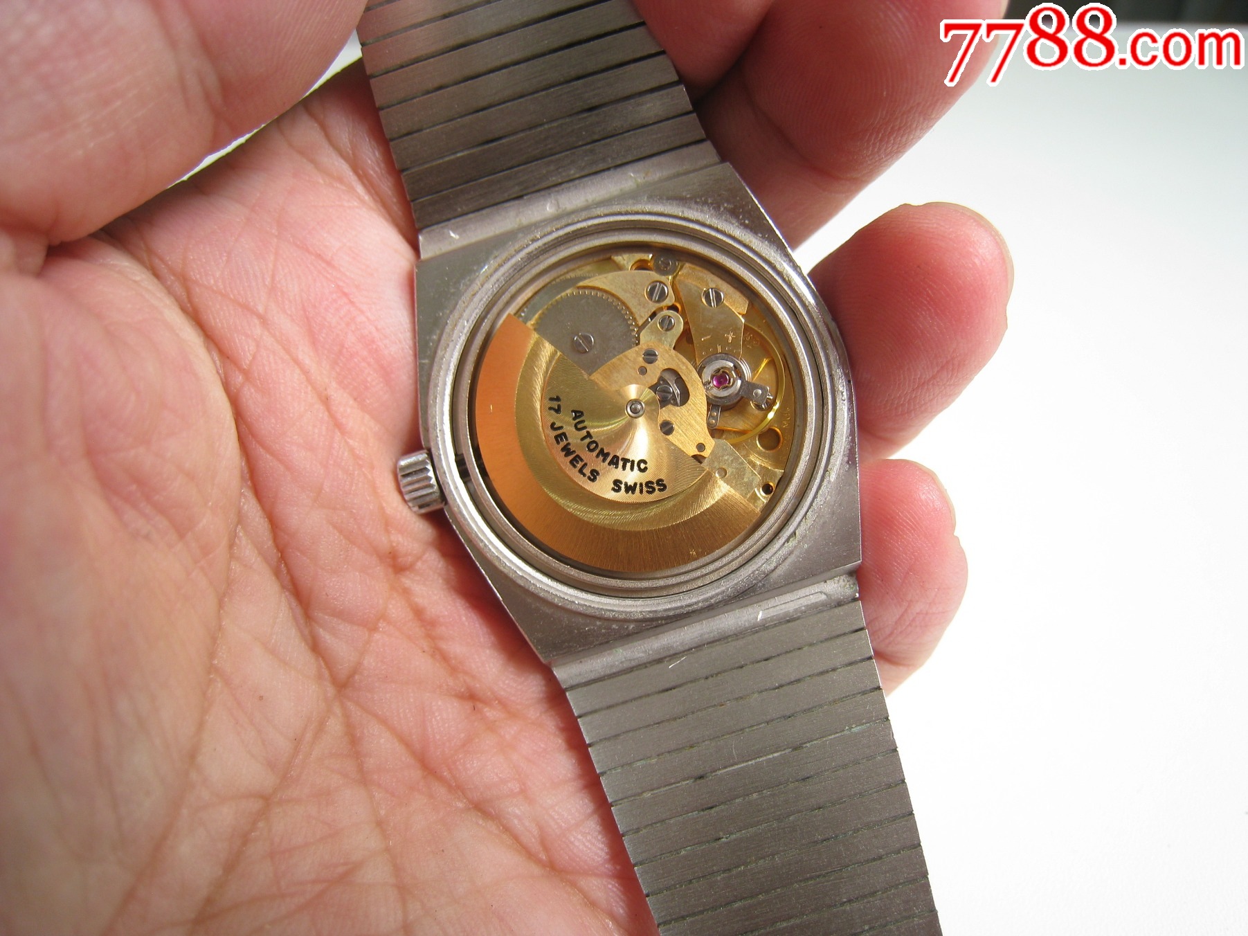 大馬士2062機(jī)械跳時(shí)瑞士表【自動(dòng)機(jī)械】男好品【表帶小瑕疵】_價(jià)格760元_第17張_