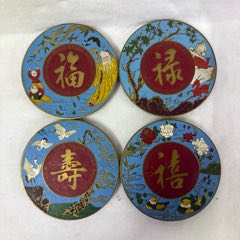 七八十年代出口创汇铜胎掐丝珐琅彩蝴蝶（三）_其他景泰蓝/珐琅_知足常