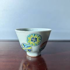 大清乾隆年制】青花龙凤纹竹节酒壶，全品无残，_青花瓷_古玩老货一手