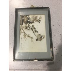 70-80年代手工拼贴羽毛挂画_羽毛画_久昌红藏宝斋【7788红宝书】