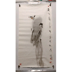 精品花鸟画推荐】中国当代书画艺术研究会副会长朱老师作品《不羡繁华