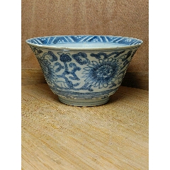 中国　香合　清朝時代　青華 清代青花香炉_青花瓷_拾珍轩【7788旧书网】