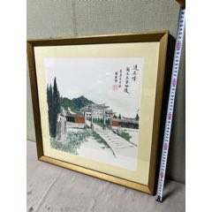 锦绣河山----郭名贵作品_山水国画原作_东北民俗古董店【7788旧书网】