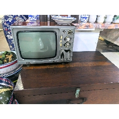 70年代的HITACHI牌老黑白电视机40_电视机_南依琳古玩小店【7788旧书网】