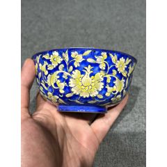 日本七宝烧｜安藤七宝店谨制｜铜胎珐琅｜花卉挂屏｜日式茶室装饰_其他