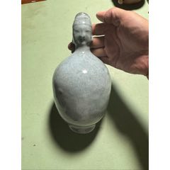 哥窑八方梅瓶_青瓷/秘色瓷_影清阁【7788红宝书】