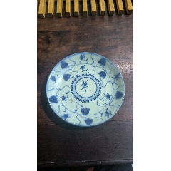 清康熙青花葡萄杯_青花瓷_博古状元老货店【7788红宝书】