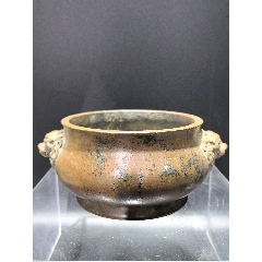古玩古品模古銅器宣字香炉純銅復古黄銅小置物 清代“宣”字款厚重小香炉一尊_铜炉_醉古轩【7788集邮集卡】