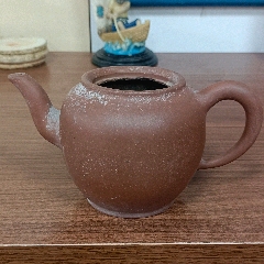 七十年代荆溪惠孟臣制紫砂水平壶_紫砂壶_丁一晚清民国瓷杂店【7788旧书网】