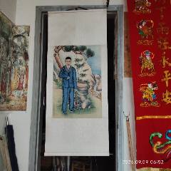 吕风子人物七80*37_人物国画原作_字画典藏【7788旧书网】