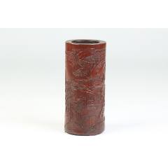 黄花梨笔筒_笔筒/笔洗/笔具_荣庭古玩杂货铺【7788红宝书】